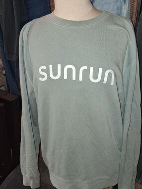 Men's Sage Green Crewneck Sweatshirt